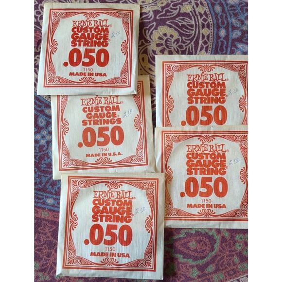 Ernie Ball Custom Gauge Guitar Strings .050 - 1150 Nickel Wound - Picture 3 of 3